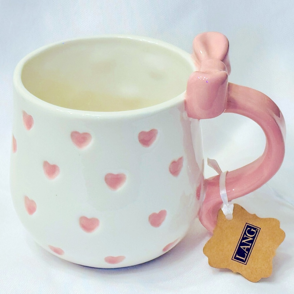 NWT Pink Heart Mug